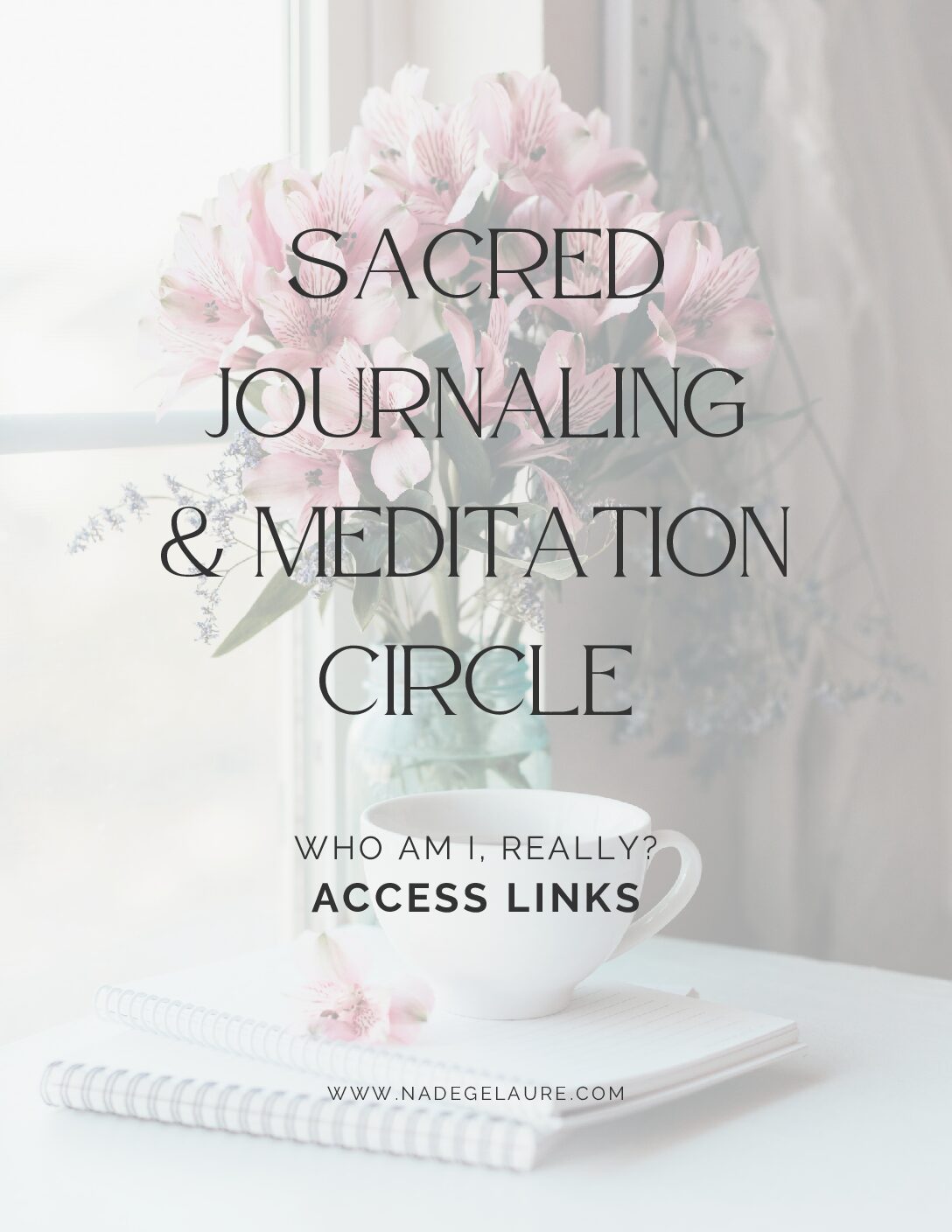 Sacred Online Journaling & Meditation Circle (Replay + PDF)